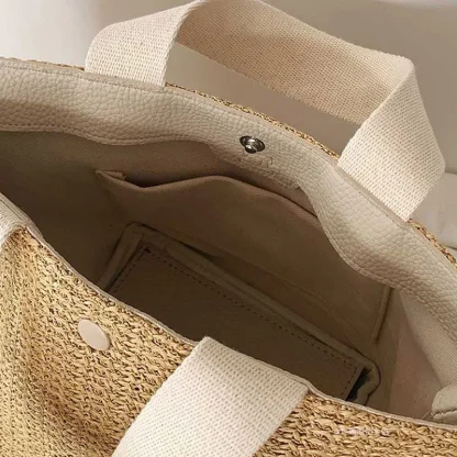 Beach Chic Bucket Bag - Image 4