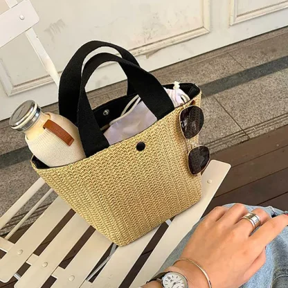 Beach Chic Bucket Bag - Image 5