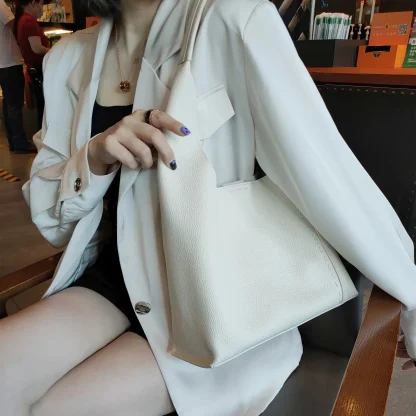 Long Handle Bucket Bag - Image 2