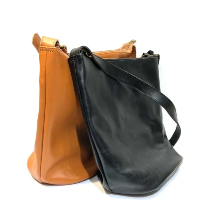 Casual Comfort Bucket Bag - Image 6